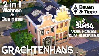 Schlafzimmer: GRACHTENHAUS bauen #3 nur mit Die Sims 4 Vom Hobby zum Business Pack