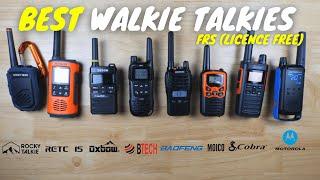 The Best Walkie Talkies (FRS- License Free) Rocky Talkie vs Retevis vs Baofeng vs Motorola vs Oxbow