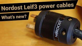 New Nordost Leif3 power cables. So what's new?