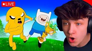 FNCS HEATS QUALIFIER DAY 2 & ADVENTURE TIME UPDATE! (Fortnite)