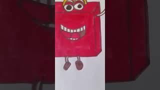 Нарисовал HAPPY MEAL! СМОТРИ МОЁ ВИДЕО НА ЮТУБ SHORTS!#mcdonalds #happymeal