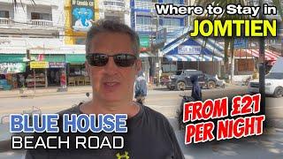 Blue House Beach Jomtien. Affordable Accommodation on Jomtien Pattaya Beach