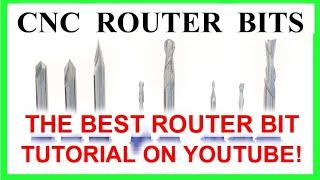 CNC Router Bits - Everything You Need To Know Tutorial and Review