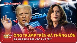 Điểm nóng Bầu cử: Bỏ phiếu sớm dự báo Trump "thắng đậm", "cửa thắng" ngày càng thu hẹp với bà Harris