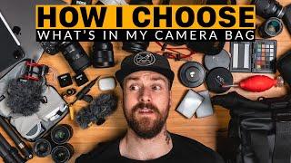 HOW I CHOOSE... What's In My Camera Bag 2020