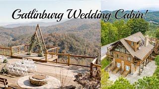 CABIN TOUR Smoky Mountains Elopement/Wedding Cabin "Cielito Lindo" | Luxury Cabin Retreat