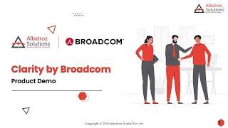 ValueOps By Broadcom - Clarity Product Demo