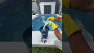 The water is very cloudy. Look at the results! Part 1