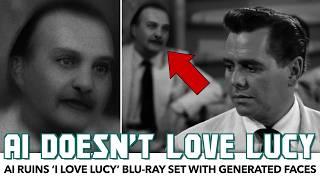 CREEPY AI Faces Ruin ‘I Love Lucy’ Box Set