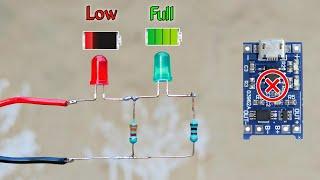 Battery Level Indicator / Battery Full Charge Indicator / 3.7 Volt Battery Charger/Battery Indicator