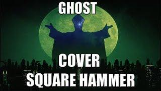 Square Hammer Cover  - Ghost - by James Mart / Denkersis