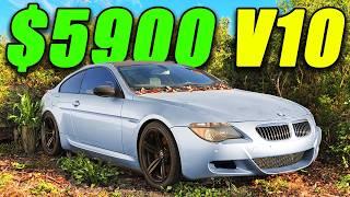 Bringing My BROKEN $5900 V10 Supercar BMW BACK TO LIFE!