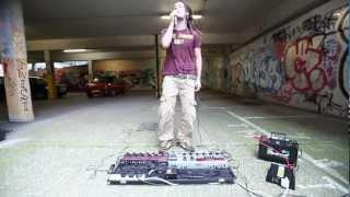 Elijah MC - 'Your Arms' - 31/08/11 - RC-50 beatbox (Loop Pedal)