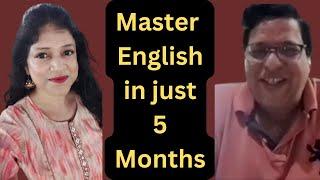 He used These 3 techniques  to learn English in just 5 months