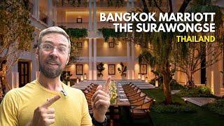 BEST Hotel in Bangkok: Marriott Hotel The Surawongse Room Tour, Gym, Spa, and More