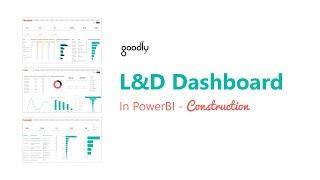 PowerBI Learning & Development Dashboard - Construction