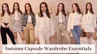 Autumn 2023 Capsule Wardrobe Essentials ~ Classic Autumn Staples With DAISYSILK | Molly Jo