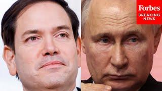 Rubio Asked Point Blank If U.S. Can Trust Putin Given Previous Ceasefire Violations