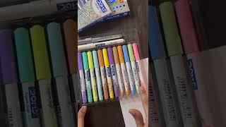 Doms Pastel brush pen | brush calligraphy|#creativecornerbyvarsha #youtubeshorts #calligraphymasters