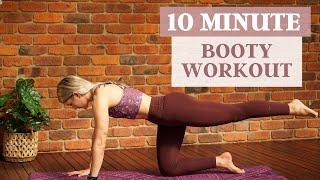 10 MINUTE Pilates Glute Workout | 4 POINT KNEELING | AT HOME | NO EQUIPMENT