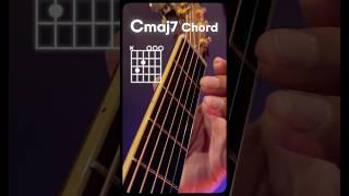 How to play the Cmaj7 Chord on Guitar | Easiest Beginner Free Online Guitar Lessons