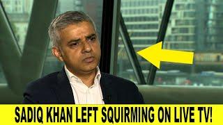 Sadiq Khan Left Squirming & Backtracking On Live TV After Slamming Trump!