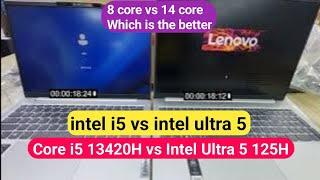 intel i5 13420H vs intel ultra 5 125H | Windows 11 booting speed test