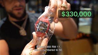 $1,000,000+ WATCH UNBOXING! (RMs, Patek , Rolex)