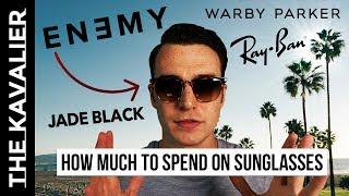 How Expensive are Good Sunglasses? $25-$400 w/ Enemy, Ray Ban, Warby Parker, Jade Black++