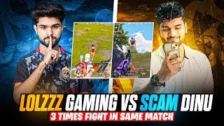 @LoLzZzGaming VS @scamdinu7759 BACK TO BACK 3 TIMES CLASSIC FIGHT | BGMI HIGHLIGHT