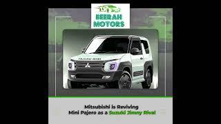 MITSUBISHI IS REVIVING MINI PAJERO AS A SUZUKI JIMNY REVIL.....