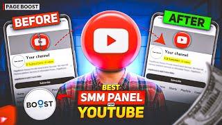 Best Smm Panel For YouTube | NonDrop subscribers and watchTime at affordable prices 