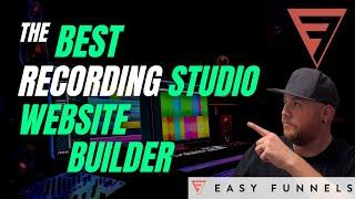 The Best Recording Studio Website Builder - Easy Funnels