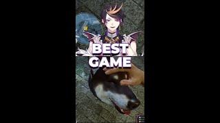 You know it's the best game when you can pet the dog!