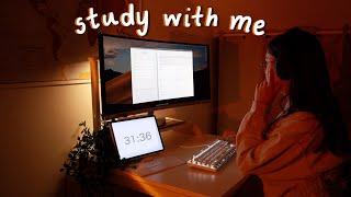 study with me {50 mins} | starting a new language