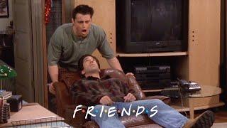 Joey Teaches Ross How to Relax | Friends