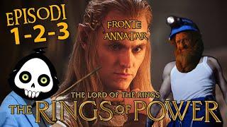 IL TRONO DEL MUORI E LA DISAMINA ACCURATISSYMA DI RINGS OF POWER PUNTATA 1-2-3 STAGIONE 2