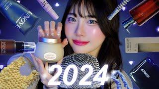 ASMR｜2024年に買ってよかったものTOP10をタッピングしながら紹介(囁き声)