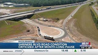 Construction crews left Shriners Boulevard in ‘rough shape’, drivers say