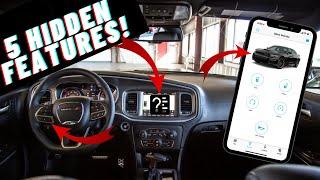 5 HIDDEN FEATURES/SECRETS for the Dodge Charger (Tips and Tricks)