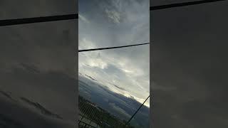 Video of the cable-stayed bridge tower looks like it's swaying from a moving car