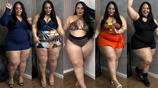 Beautiful plus size fashion haul, Curvy women fashion trends 2024 