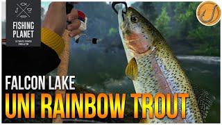 Unique Rainbow Trout of Falcon Lake! | (Fishing Planet: Test Your Spot Series!)