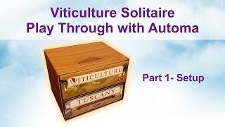 Viticulture - How to play Solo Part 1