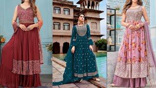  2024 Party Wear नायरा सूट | Nayara Cut Suit | Nayra Cut Design   #kurtidesign #plazosuit #nairacut