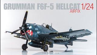 What a Hell of a cat - Airfix F6F-5 in (stop) motion