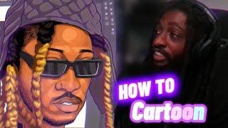 Step-by-Step Tutorial: Creating  Future Cartoon Head in Adobe Illustrator