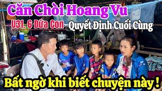 Phát hiện trong căn chòi Hoang Vu buổi cơm chỉ rau xào xem mà xót