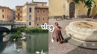 vlog in Italian: Viaggio al centro d'Italia (subtitles)