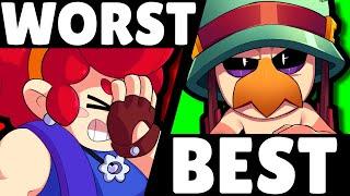 (V44) The BEST & WORST Brawlers of 2025 | Pro Tier List!